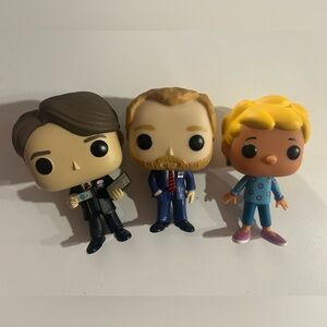 Set of 3 plastic FUNCO toys